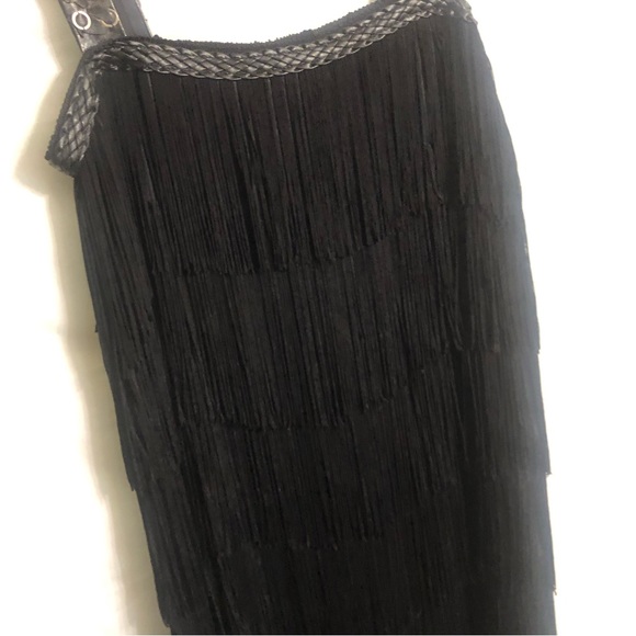 Alice + Olivia Fringe Dress - Picture 6 of 9
